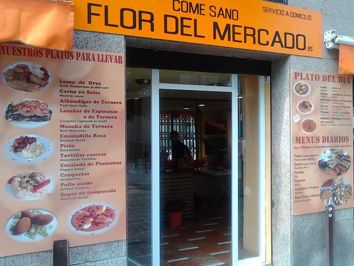 Comida Casera Flor del mercado
