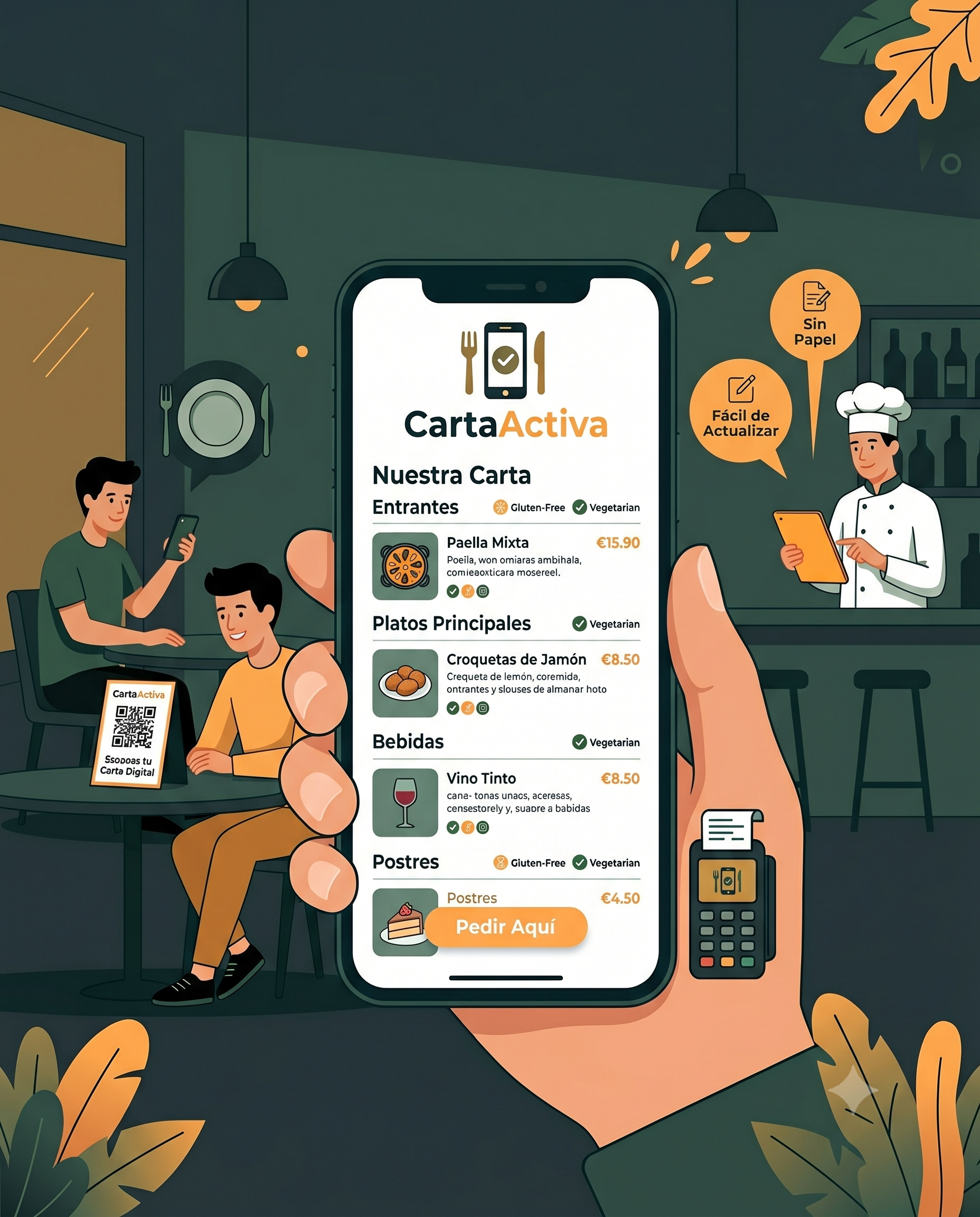 Todo lo que necesita tu local para *brillar* online