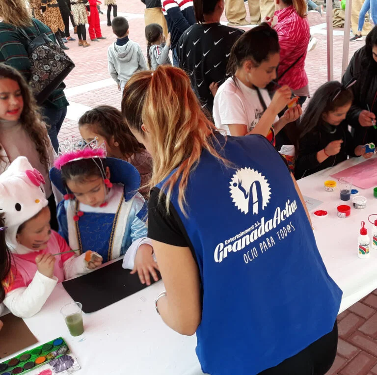 Animación infantil en evento familiar